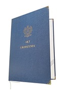 Krycí rámik na RODNÝ LIST A4, 1 ks Námornícka modrá Krycí rámik na RODNÝ LIST A4, 1 ks Námornícka modrá