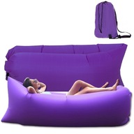 NAFUKOVACIA POHOVKA LAZY TAŠKA PLÁŽOVÉ KRESLO NAFUKOVACÍ MATRAC LAZYBAG FIALOVÁ NAFUKOVACIA POHOVKA LAZY TAŠKA PLÁŽOVÉ KRESLO NAFUKOVACÍ MATRAC LAZYBAG FIALOVÁ