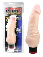 VIBRATOR LOVE CLONE 7'' 17,8 CM Z KYBER KOŽE VIBRATOR LOVE CLONE 7'' 17,8 CM Z KYBER KOŽE