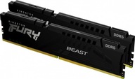 Pamäť DDR5 Fury Beast Black 64GB (2*32GB)/5200 CL40 Kingston