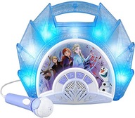 BoomBox Reproduktor Mikrofón Karaoke 2v1 Frozen Frozen Elsa a Anna