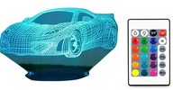 3D LED FARBY AUTOLAMPY FERRARI + DIAĽKOVÉ OVLÁDANIE 3D LED FARBY AUTOLAMPY FERRARI + DIAĽKOVÉ OVLÁDANIE