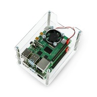 Puzdro na dva Raspberry Pi 4B/3B+/3B/2B Puzdro na dva Raspberry Pi 4B/3B+/3B/2B