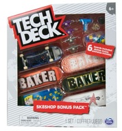 TECH DECK SET 6 FINGERBOARD BAKER SKATEBOARDOV