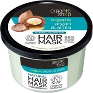 BIO SHOP Výživná maska ​​na vlasy Argan amla