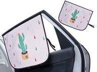 Magnetická clona na okná auta kaktus