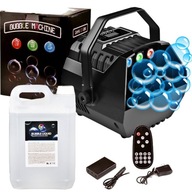 GENERÁTOR MYDLOVÝCH BUBLIEN DIAĽKOVÉ PODSVIETENIE LED + TEKUTÉ 5 LITROV BM2 LED GENERÁTOR MYDLOVÝCH BUBLIEN DIAĽKOVÉ PODSVIETENIE LED + TEKUTÉ 5 LITROV BM2 LED