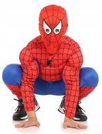 Kostým Spidermana so svalmi Svaly 122-128 Kostým Spidermana so svalmi Svaly 122-128