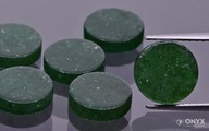 Aventuryn Green Round Tile Fi 10 mm Aventuryn Green Round Tile Fi 10 mm