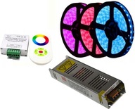 KIT LED pás 300 RGB 5050 ovládač IP68 15m