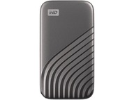 WD My Passport 1TB SSD sivý