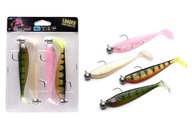 SADA 4 ks FOX ZANDER PRO GUM 10cm - 10g