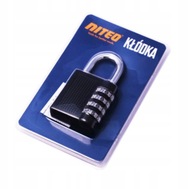 NITEO KOMBINOVANÝ VISNÝ ZÁMOK S KÓDOM 4x8cm 4-miestny kód NITEO KOMBINOVANÝ VISNÝ ZÁMOK S KÓDOM 4x8cm 4-miestny kód