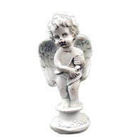 Sadrová dekorácia na figúrku anjel