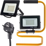 Halogénové LED FLOODLIGHT 50W SLIM + STOJAN NA KÁBL Halogénové LED FLOODLIGHT 50W SLIM + STOJAN NA KÁBL