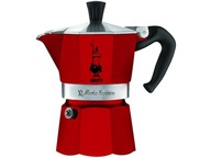 Bialetti moka express 6 Tz kávovar červená