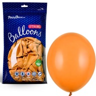 Silné balóny 30 cm pastelovo oranžové 50 ks Silné balóny 30 cm pastelovo oranžové 50 ks