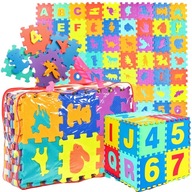 PENOVÉ PUZZLE VEĽKÁ VZDELÁVACIA PODLOŽKA XXL 72 ks. PENOVÉ PUZZLE VEĽKÁ VZDELÁVACIA PODLOŽKA XXL 72 ks.