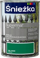Śnieżka Supermal smaltovaná chlórkaučukom ZELENÁ RAL6029 LESK 0,9L Śnieżka Supermal smaltovaná chlórkaučukom ZELENÁ RAL6029 LESK 0,9L
