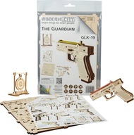 Drevené 3D puzzle - pištoľ Guardian GLK-19