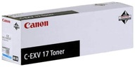 ORIGINÁLNY TONER CANON C-EXV17 iR C 4080 4580 CYAN