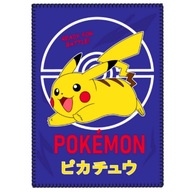 POKEMON PIKACHU FLEECE DEKA pokemon deka 100x140cm vyrobená zo 100% polyesteru POKEMON PIKACHU FLEECE DEKA pokemon deka 100x140cm vyrobená zo 100% polyesteru