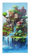 Plážová osuška 70x140 hracích blokov Plážová osuška 70x140 hracích blokov