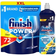 Finish Capsules Power 72 AIO + Leštidlo 800 ml Finish Capsules Power 72 AIO + Leštidlo 800 ml