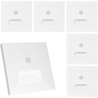 5x SCHODISKO LED SVIETIDLÁ SÚMRAK POHYBOVÝ SENZOR DETEKCIA POHYBU 5x SCHODISKO LED SVIETIDLÁ SÚMRAK POHYBOVÝ SENZOR DETEKCIA POHYBU