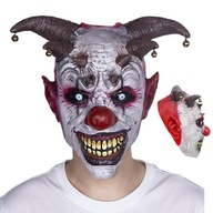 Maska hlavy Evil Clown Jester s cosplayom Bells