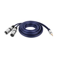 Jack kábel 3,5mm Zástrčka - 2x XLR zástrčka VITALCO 7,5m