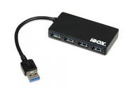IBOX USB 3.0 hub ČIERNY 4-PORTOVÝ, SLIM IUH3F56 4x IBOX USB 3.0 hub ČIERNY 4-PORTOVÝ, SLIM IUH3F56 4x