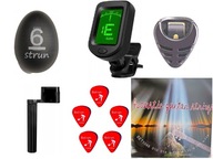 KOVOVÉ STRUNY AKUSTICKEJ GITARY + KĽUKY + TUNER TUNER 5 VOĽNÝCH STRÁN ZADARMO KOVOVÉ STRUNY AKUSTICKEJ GITARY + KĽUKY + TUNER TUNER 5 VOĽNÝCH STRÁN ZADARMO
