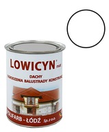 POZINKOVANÁ FARBA STRIECH LOWICYN MAT 0,8L BIELA ​​RAL 9003