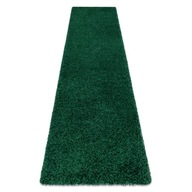 SOFFI huňatý koberec 60x250 cm hrubý GREEN #AF184