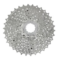 Kazeta Shimano HG400 ALIVIO 9-rýchlostná 11-34 strieborná Kazeta Shimano HG400 ALIVIO 9-rýchlostná 11-34 strieborná