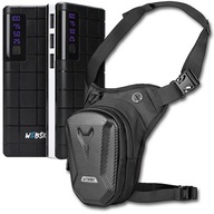 VODEODOLNÁ TAŠKA NA MOTORKU NA NOHY + POWERBANK 20000mAh 3xUSB VODEODOLNÁ TAŠKA NA MOTORKU NA NOHY + POWERBANK 20000mAh 3xUSB