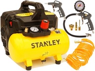 STANLEY BEZOLEJOVÝ KOMPRESOR tichý 59dB 6L set STANLEY BEZOLEJOVÝ KOMPRESOR tichý 59dB 6L set