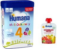 Humana 4 650g + Ovocná pena 90ml Humana 4 650g + Ovocná pena 90ml