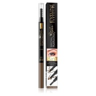 Eveline Cosmetics Brow Styler Multifunkčná ceruzka na obočie 01 Medium Brown Eveline Cosmetics Brow Styler Multifunkčná ceruzka na obočie 01 Medium Brown