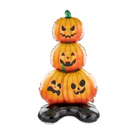 HALLOWEEN fóliový balón, stojaci, TEKVICE, smajlíky HALLOWEEN fóliový balón, stojaci, TEKVICE, smajlíky