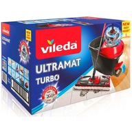 Vileda Ultramax Turbo vedro a plochý mop 35 cm