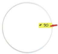 HRUBÝ 5mm biely ráfik ø90 - lapač snov HRUBÝ 5mm biely ráfik ø90 - lapač snov