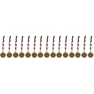 15 sád Ornament Závesný prívesok na kľúče zajac