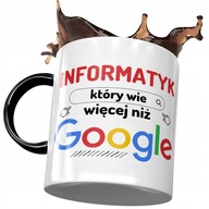 Black Mug Pre IT špecialistov, ktorí vedia viac ako Google