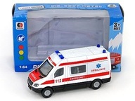 kovové auto polícia/sanitka 1:64