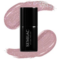 Semilac 320 Shimmer Dust Beige Béžový hybridný lak na nechty s časticami SEOL Semilac 320 Shimmer Dust Beige Béžový hybridný lak na nechty s časticami SEOL