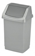 CURVER Odpadkový kôš 25 l, strieborný CURVER Odpadkový kôš 25 l, strieborný