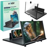 3D LUPA OBRAZOVKY MOBILNÉHO TELEFÓNU RUKOJEŤ OBRAZOVKY