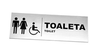 Doska na dverách, WC, WC, GRAVÁT Doska na dverách, WC, WC, GRAVÁT